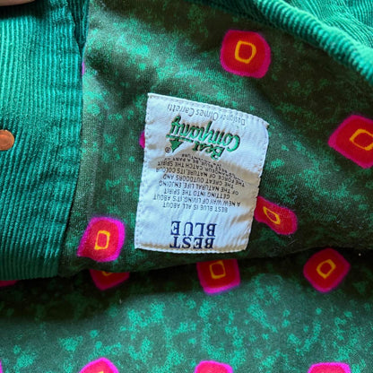 1980s Best Company Corduroy Jacket Green S