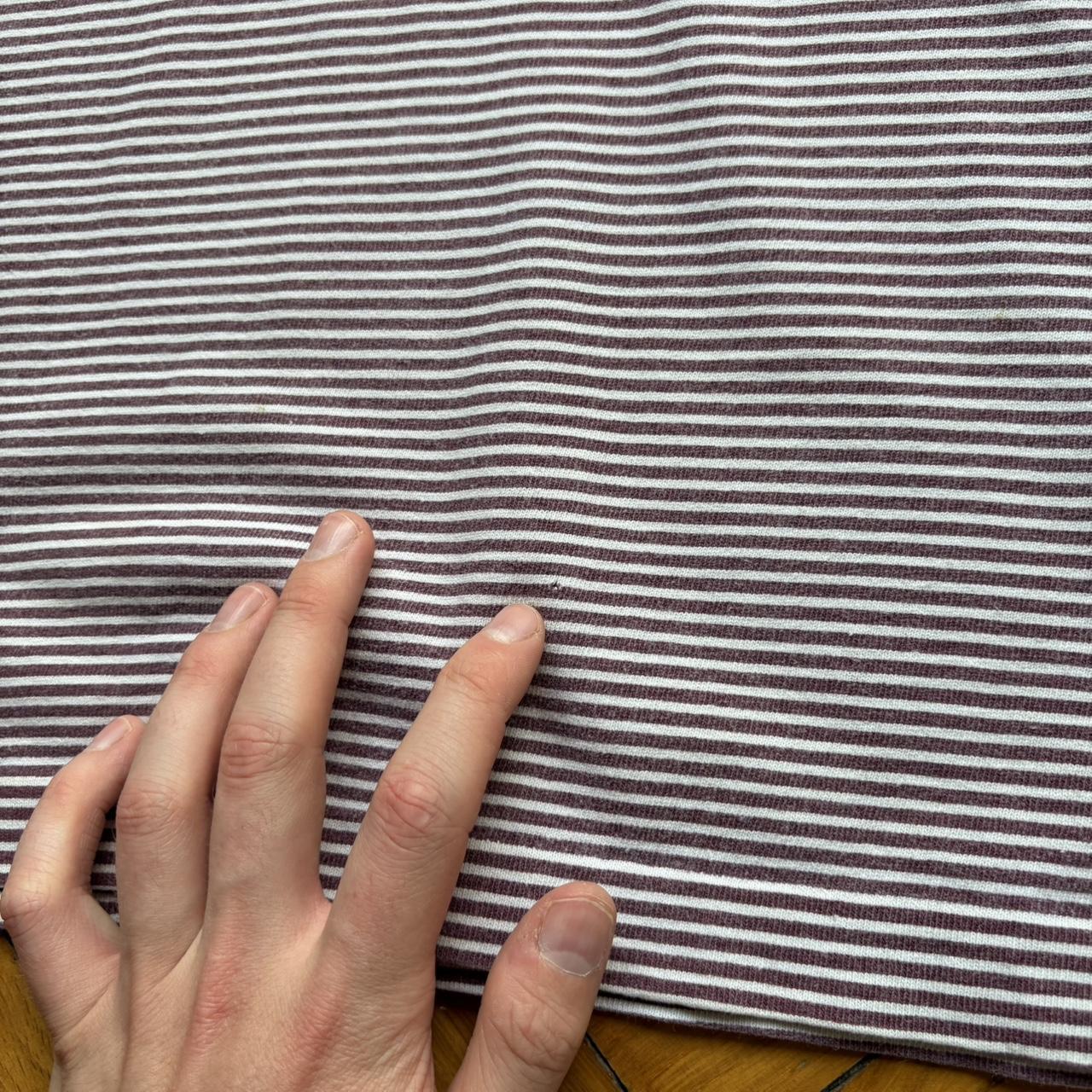 1990s Stone Island Striped T Shirt L