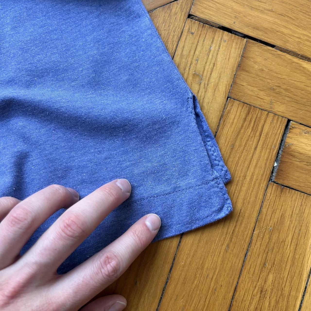 1990s Lacoste Chemise T Shirt Blue XS