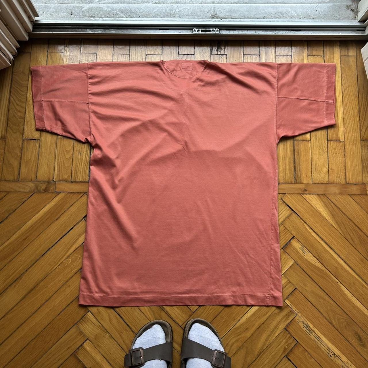 1980s CP Company Henley T Shirt Orange M
