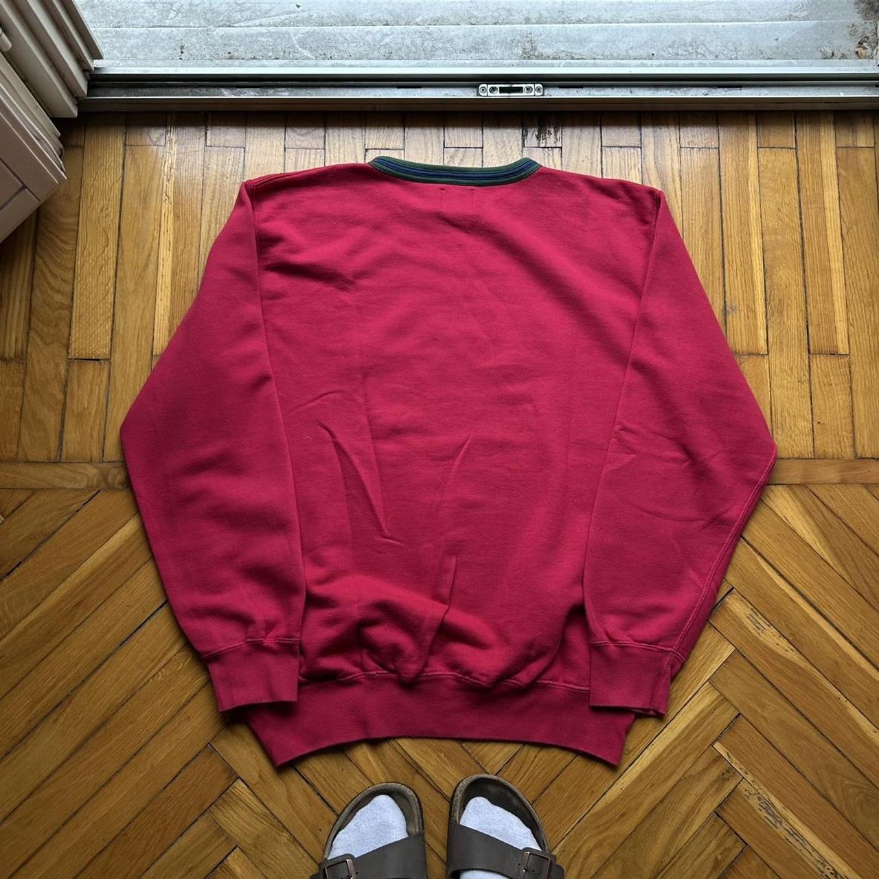 1980s Best Company Sweatshirt Red L