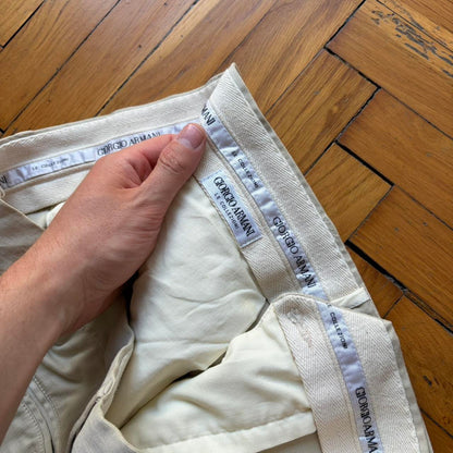 1990s Giorgio Armani Le Collezioni Trousers 36W 30L