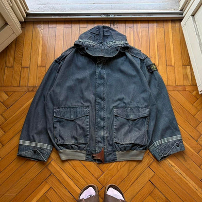 1986 Stone Island Marina Sailcloth Jacket XL