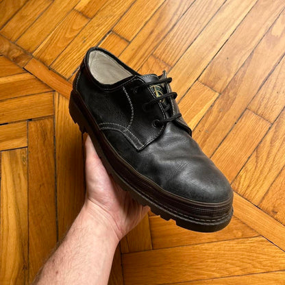 1980s Stone Island Marina Shoes Black UK 10.5