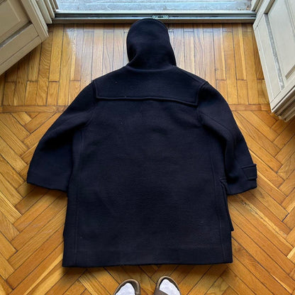 1990s Burberry Duffle Coat Navy XL