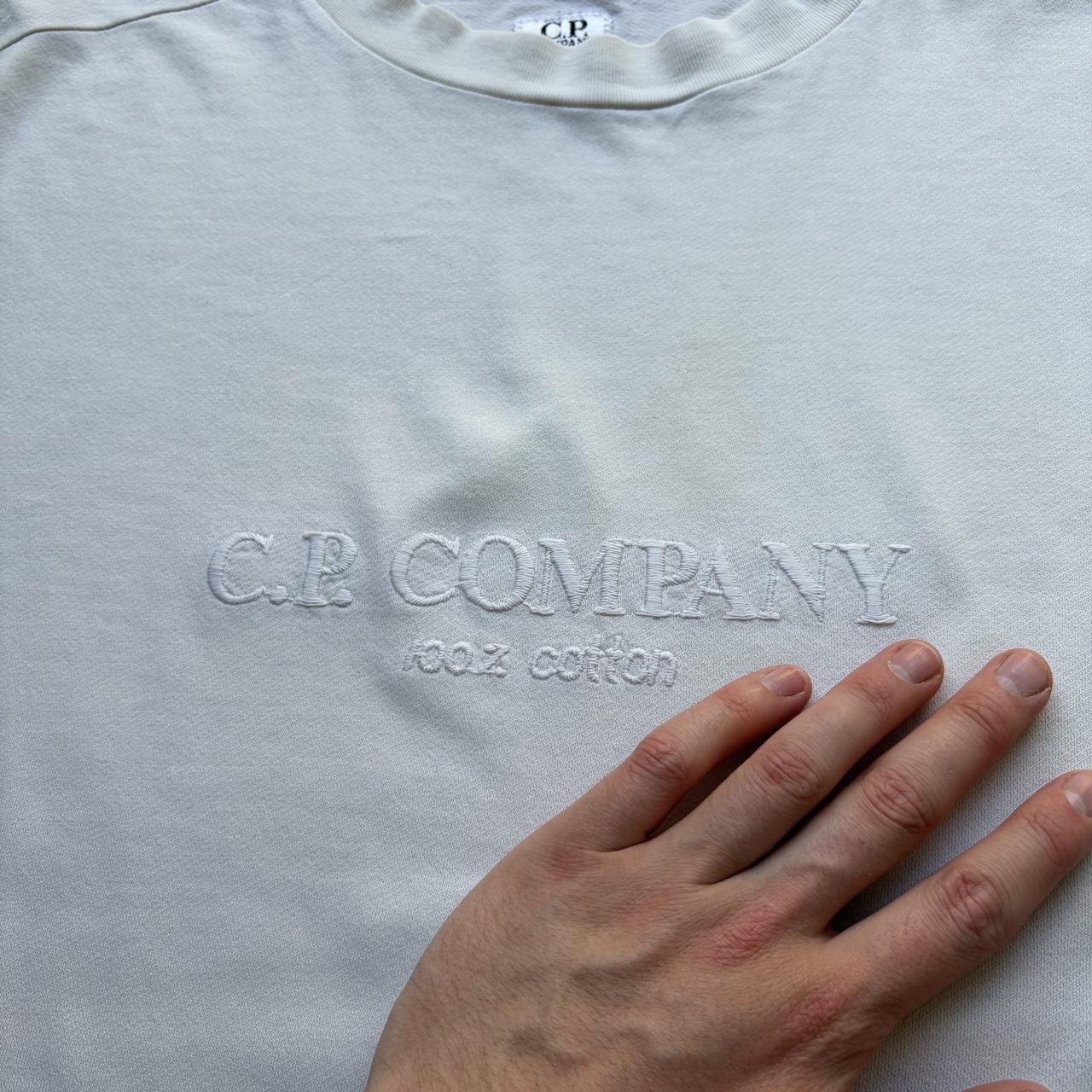 1980s CP Company 100% Cotton T Shirt White L