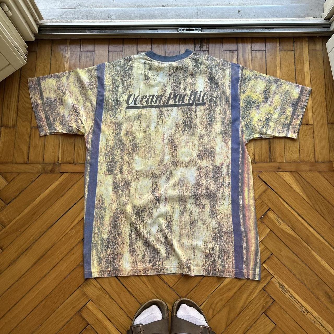 1990s Ocean Pacific Graphic T Shirt M