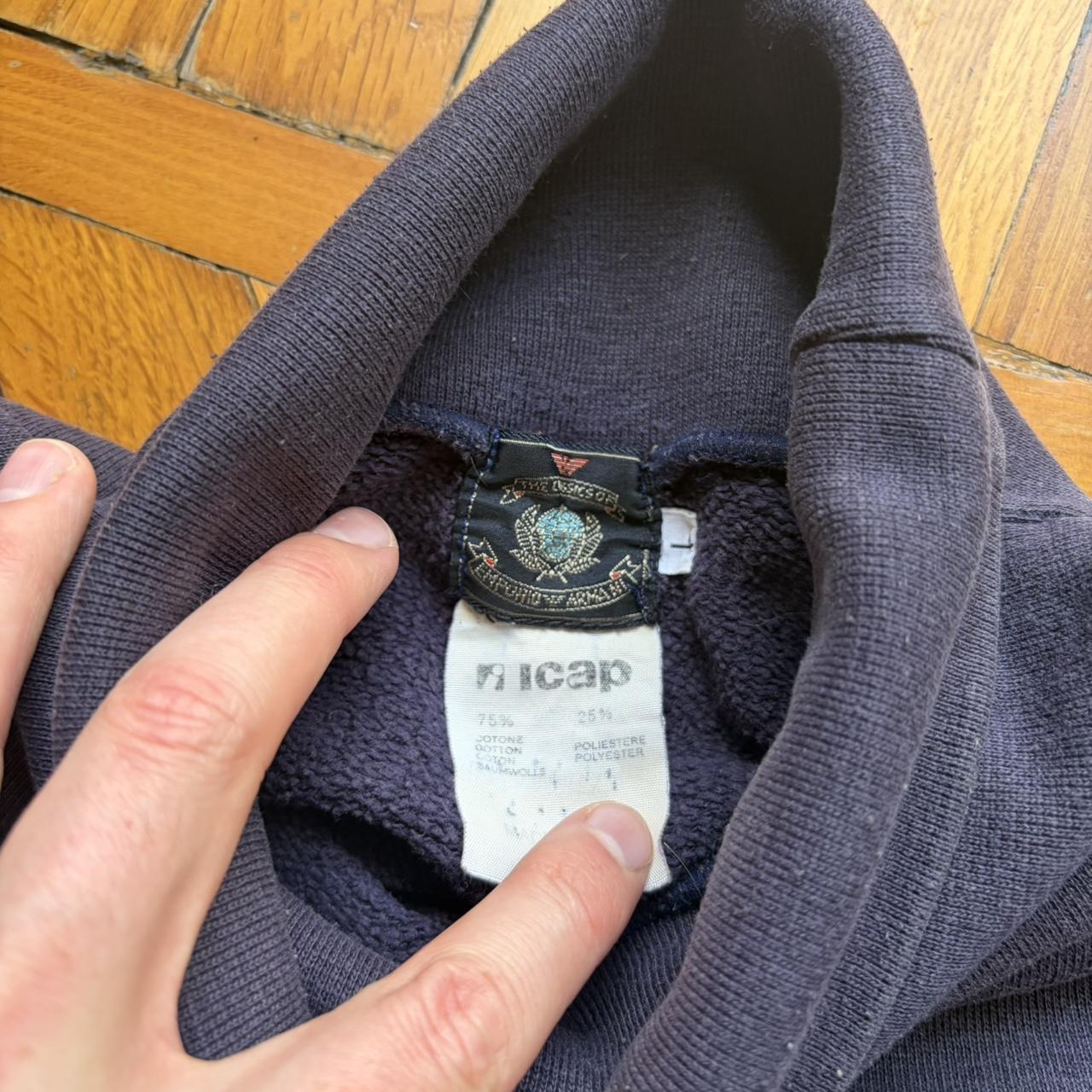 1980s Classics Of Emporio Armani Sweatshirt Navy L