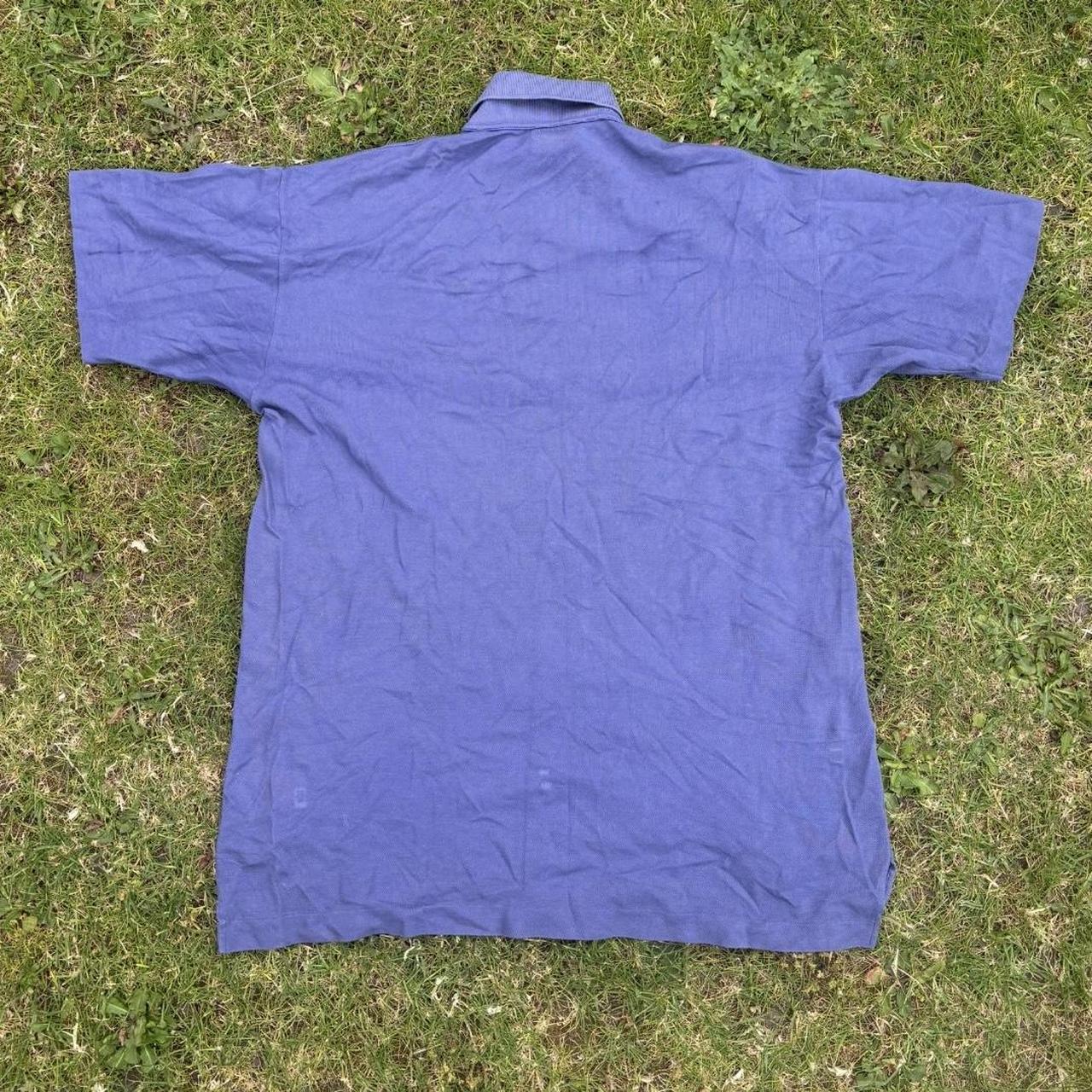 1980s CP Company Polo Shirt Blue M