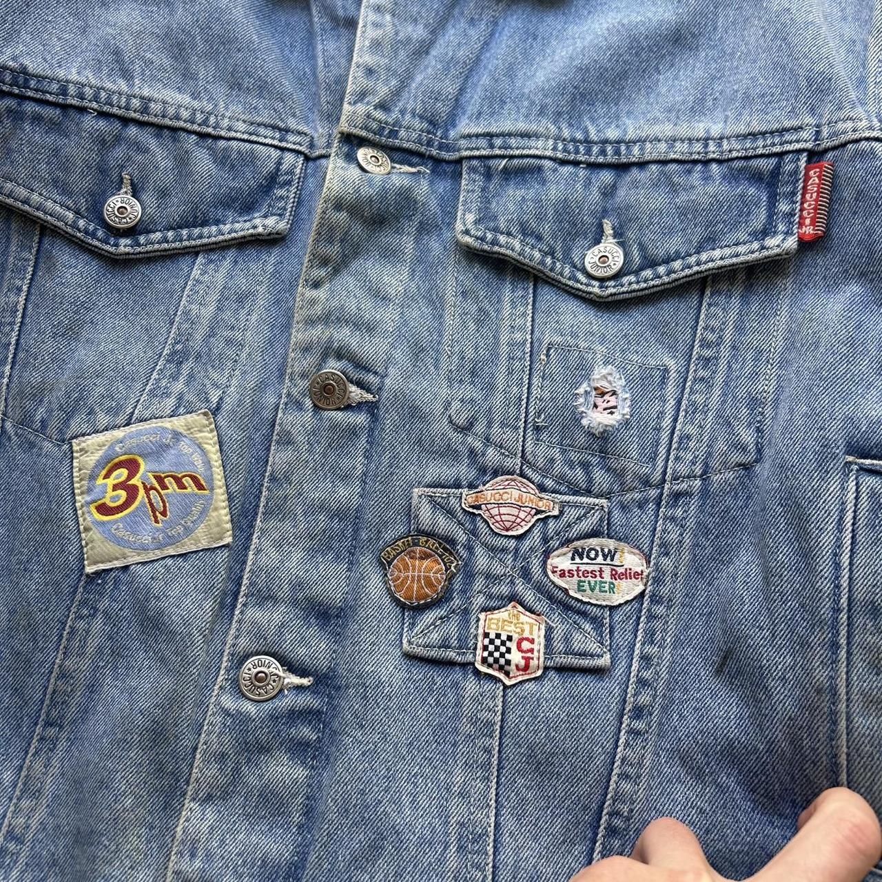 1990s Casucci Denim Jacket Blue S