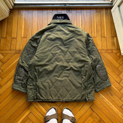 1980s Boneville Navy Arctic Jacket Khaki L