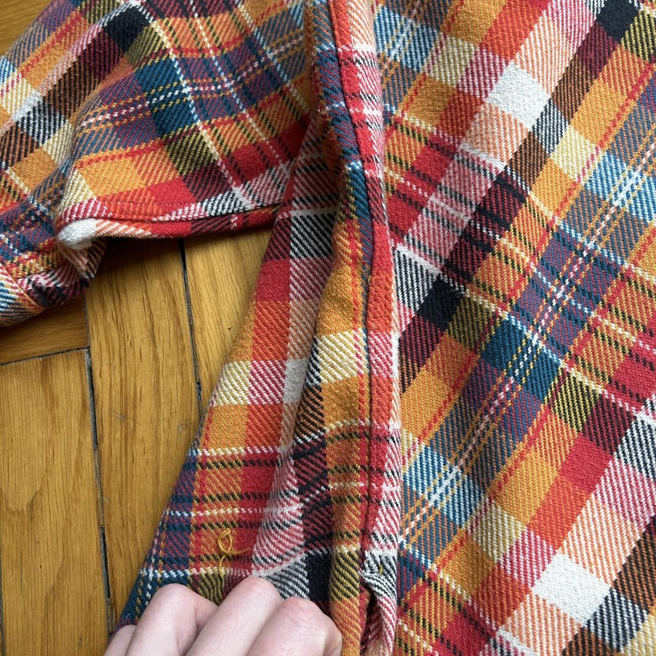 1990s Moschino Checked Flannel Shirt L