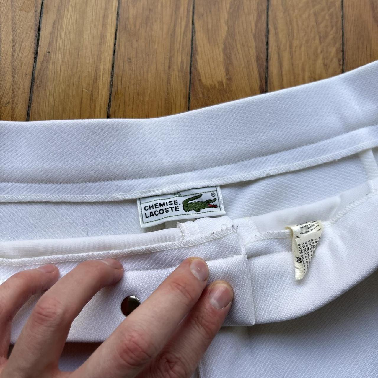 1990s Lacoste Chemise Tennis Shorts 36W