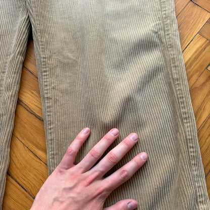 A/W 2001 CP Company Corduroy Trousers Beige 34W 28L