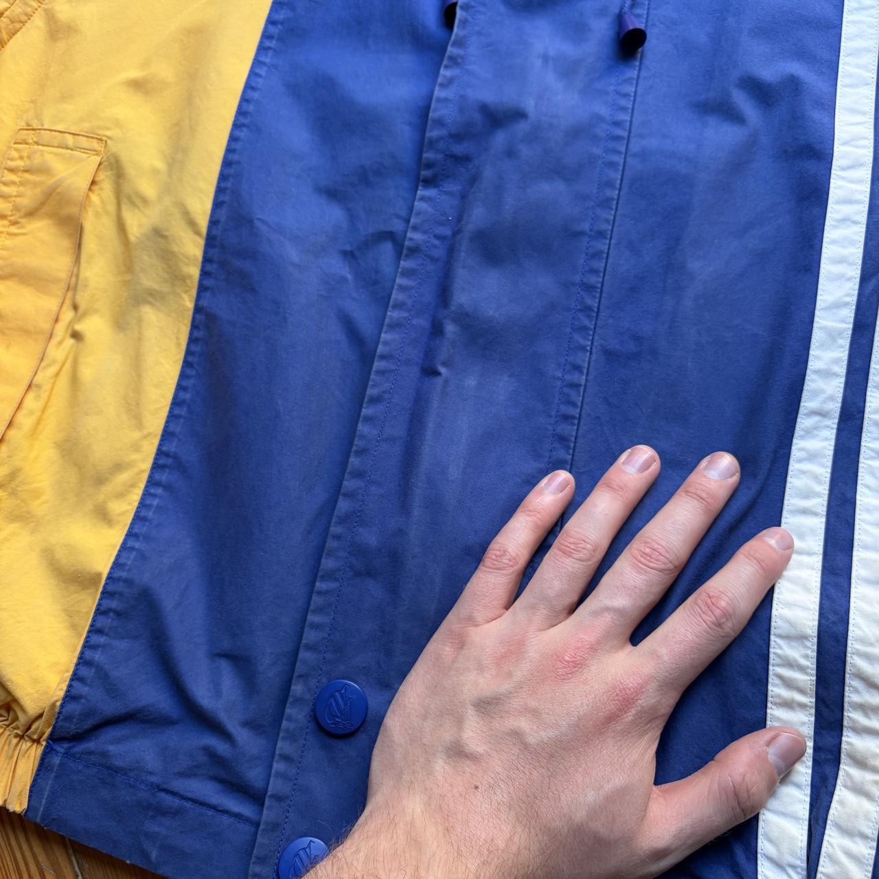 1990s Nautica Bomber Jacket Blue M