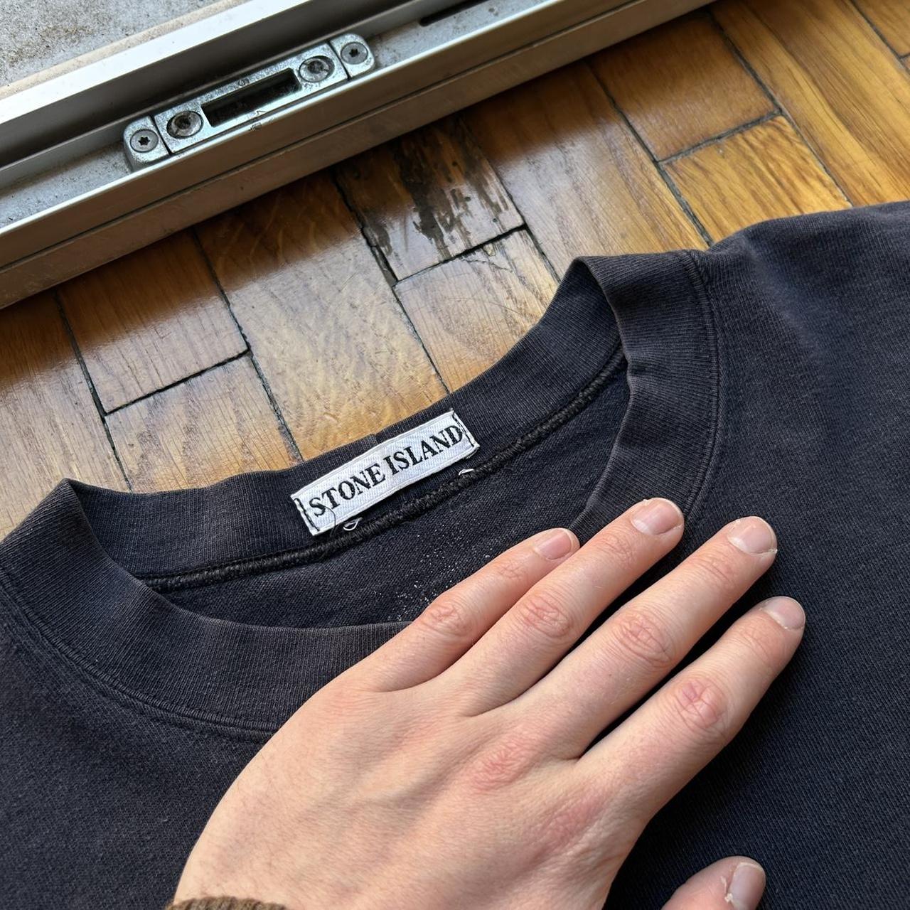 1980s Stone Island T Shirt Navy L