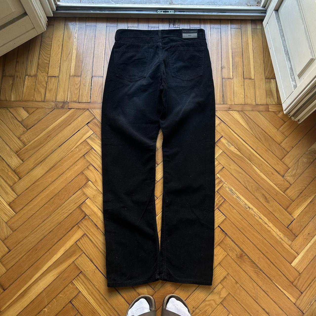 1990s Dolce & Gabbana Corduroy Trousers 34W 34L