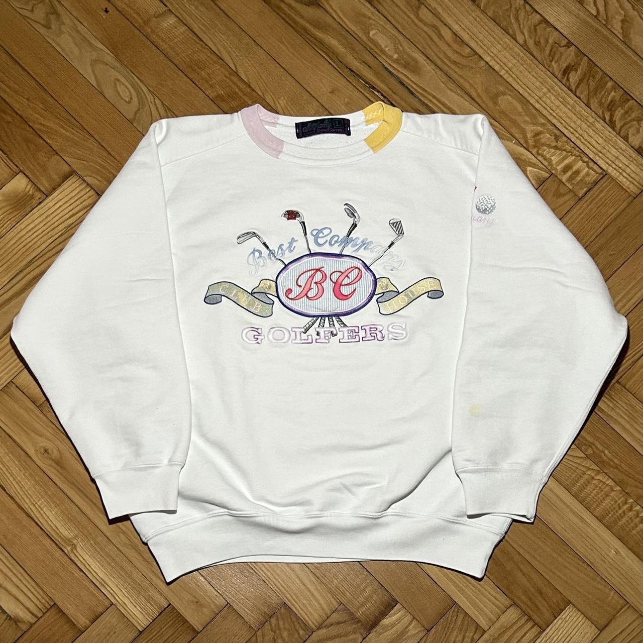 1990s Best Company Sweatshirt White M