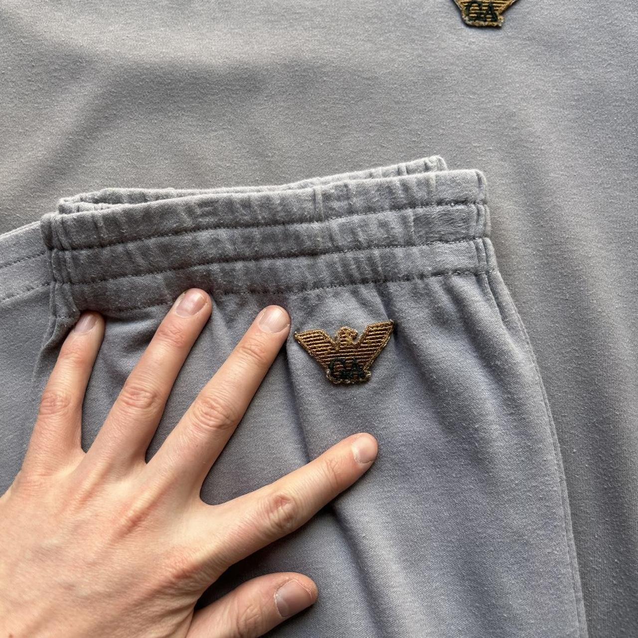 1980s Giorgio Armani Pyjama / Light Tracksuit Set S