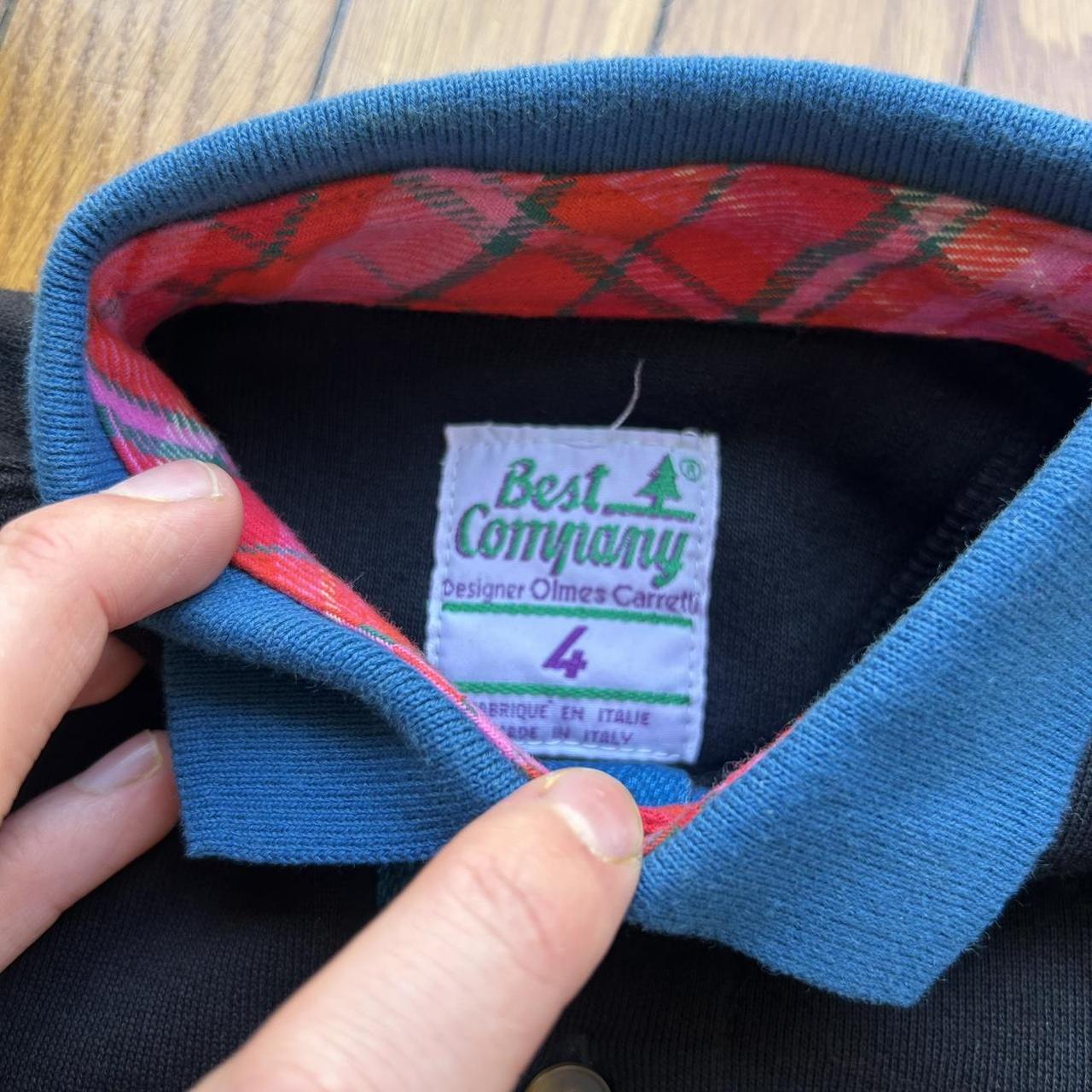 1980s Best Company Sweatshirt Black Age 4