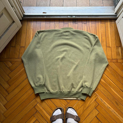1980s Stone Island Sweatshirt Khaki L