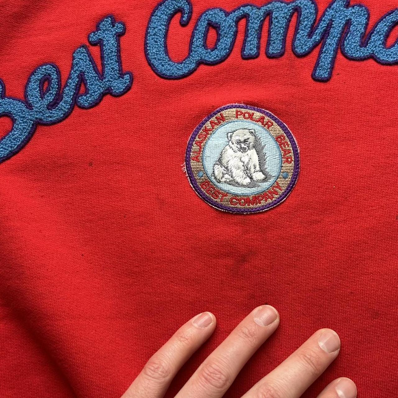 1980s Best Company Sweatshirt Red M