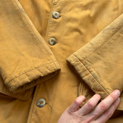 1987 CP Company Leather Jacket L