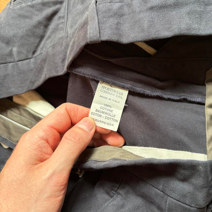 1980s CP Company Trousers Black BNWT FLAWED 34W 36L