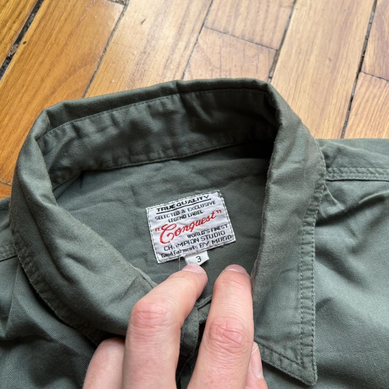 1990s Chevignon Conquest Shirt Green XL