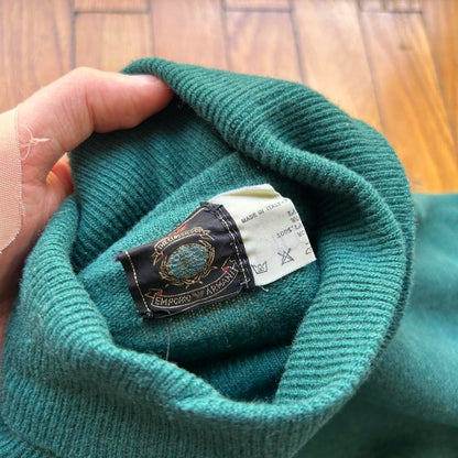 1980s Classics Of Emporio Armani Knitted Jumper Green L