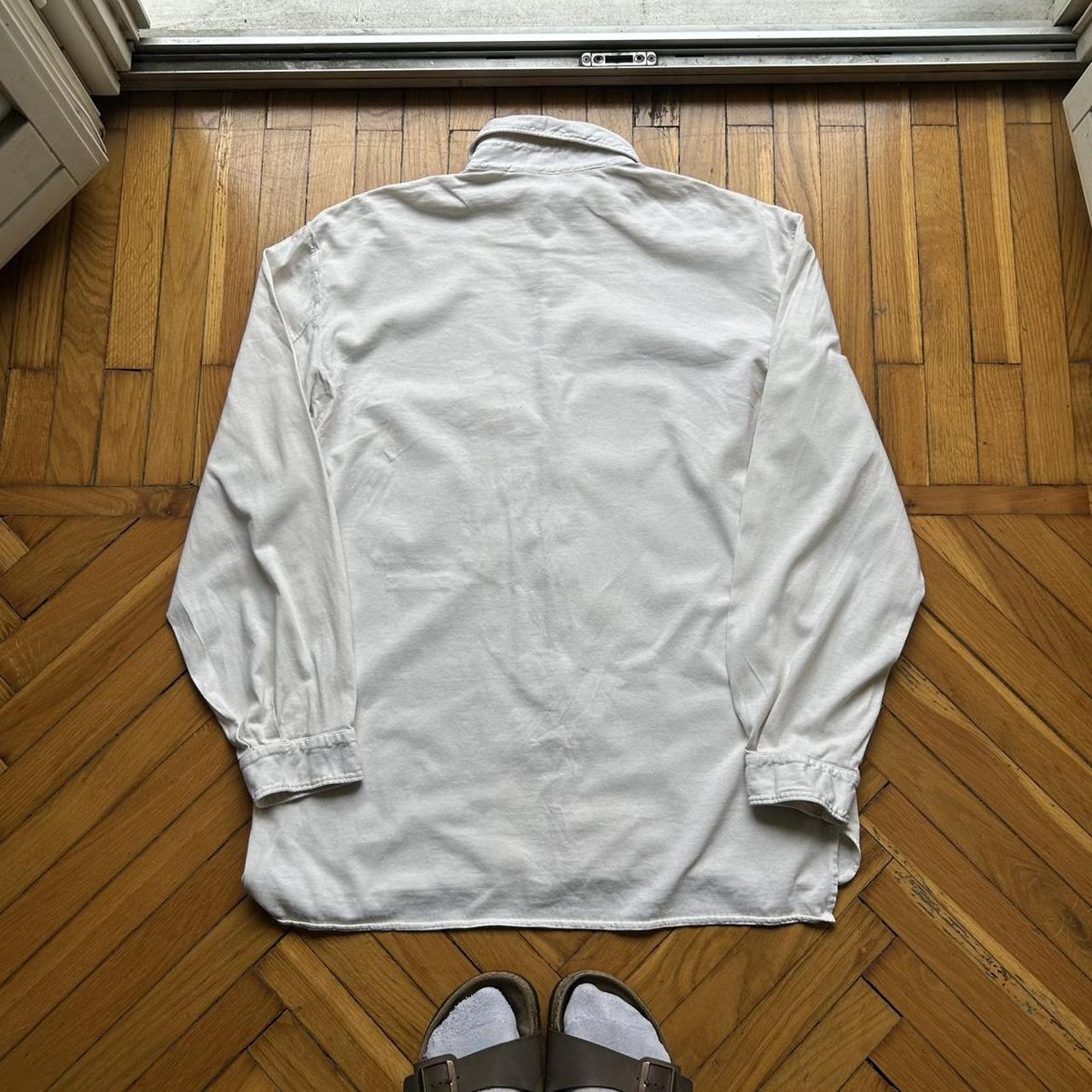 1990s Stone Island Shirt Cream M