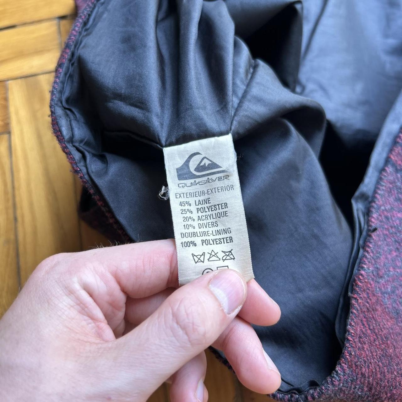 1990s Quiksilver Wool Gilet XL