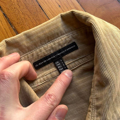 2000s Marithe + Francois Girbaud Corduroy Shirt L