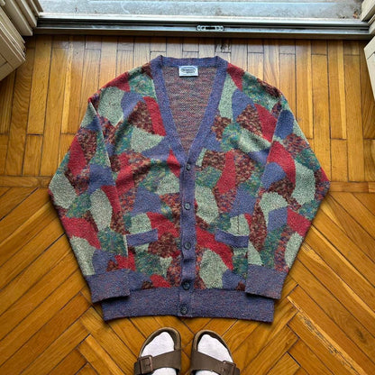 1990s Missoni Sport Knitted Cardigan M