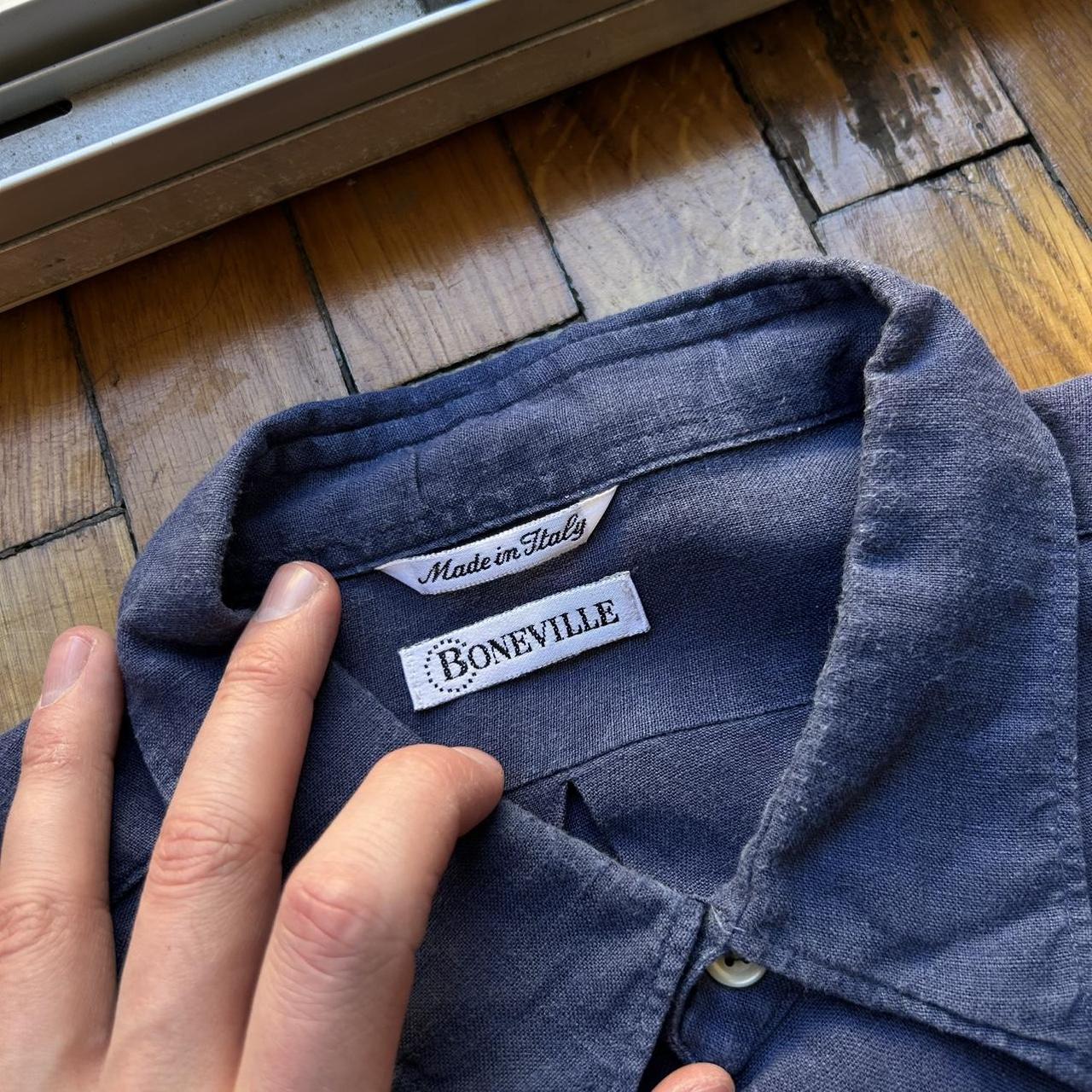 1990s Boneville Shirt Navy L