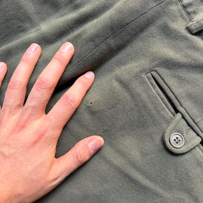 1990s Emporio Armani Trousers Khaki 30W 28L