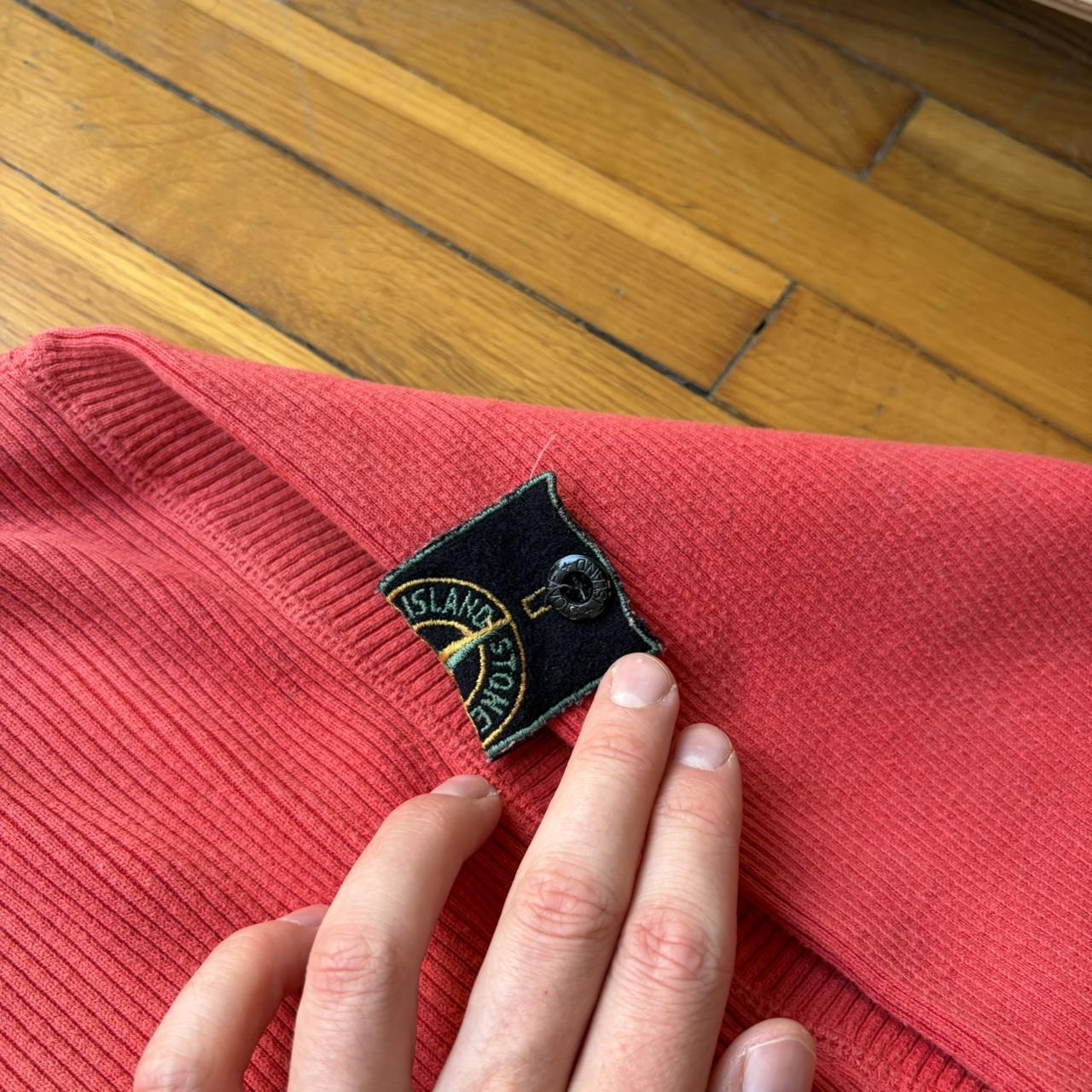 1980s Stone Island Sweatshirt Red L