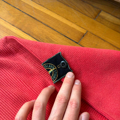 1980s Stone Island Sweatshirt Red L