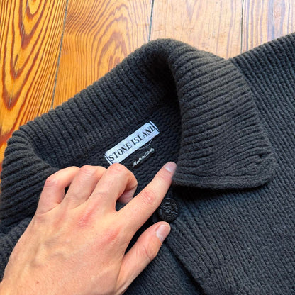 A/W 1997 Stone Island Knitted Jumper Black L