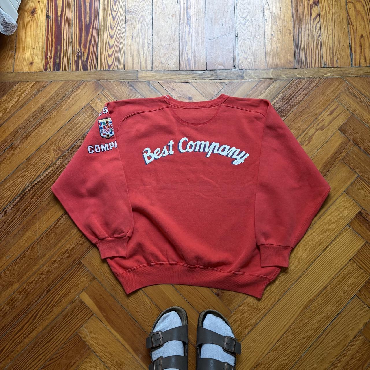 1980s Best Company Hockey Sweatshirt L