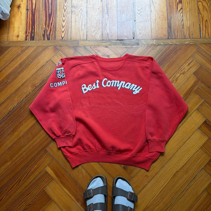 1980s Best Company Hockey Sweatshirt L