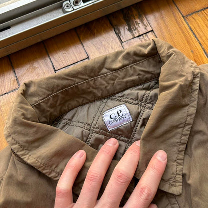1990s CP Company Mille Miglia Coat Brown XL