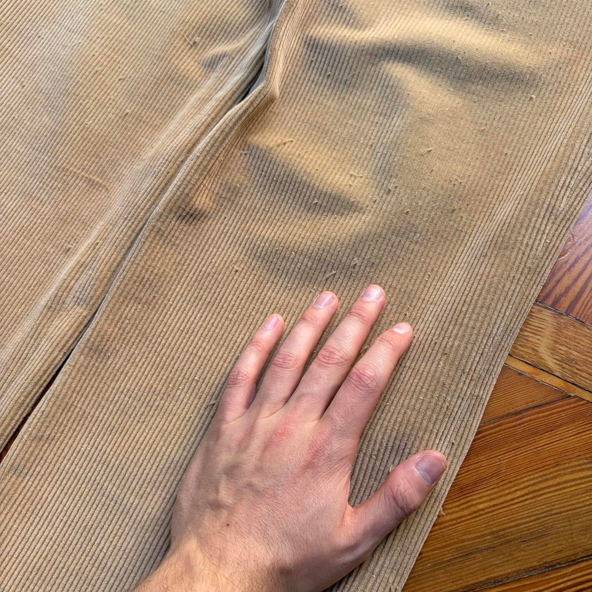 1980s Cerruti 1881 Corduroy Trousers Tan 32W 30L