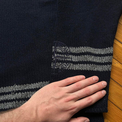 A/W 1997 Stone Island Knitted Jumper Navy L