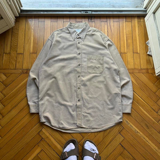 1990s St Michael Shirt Caramel XL