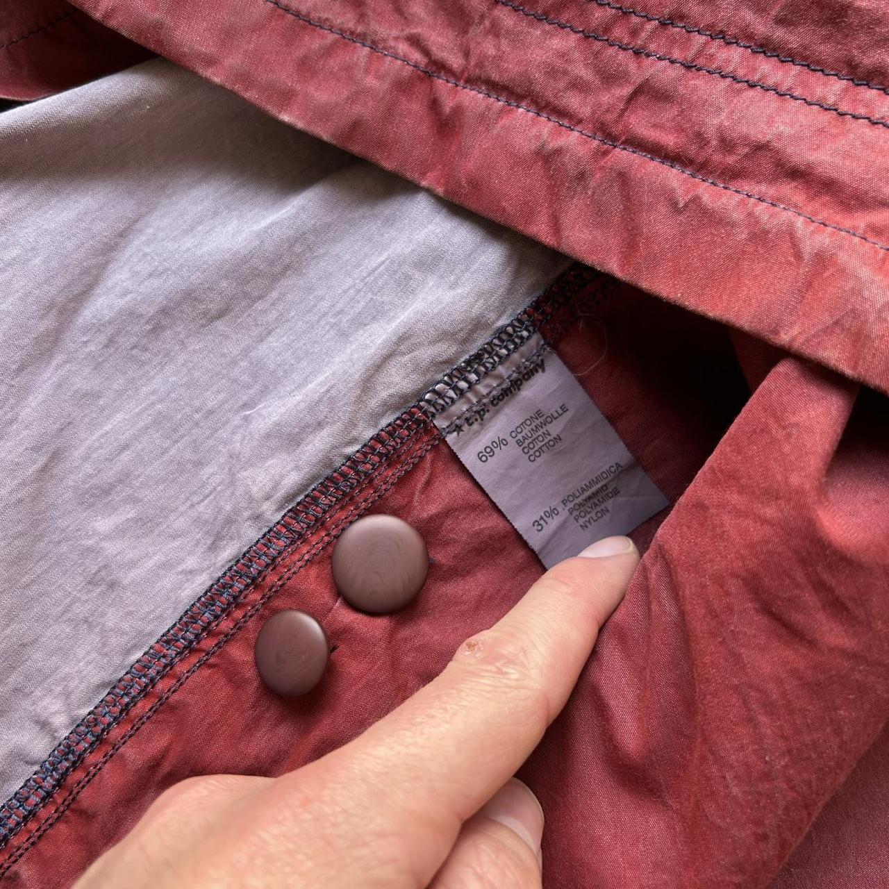 1987 CP Company Chore Jacket Burgundy XL