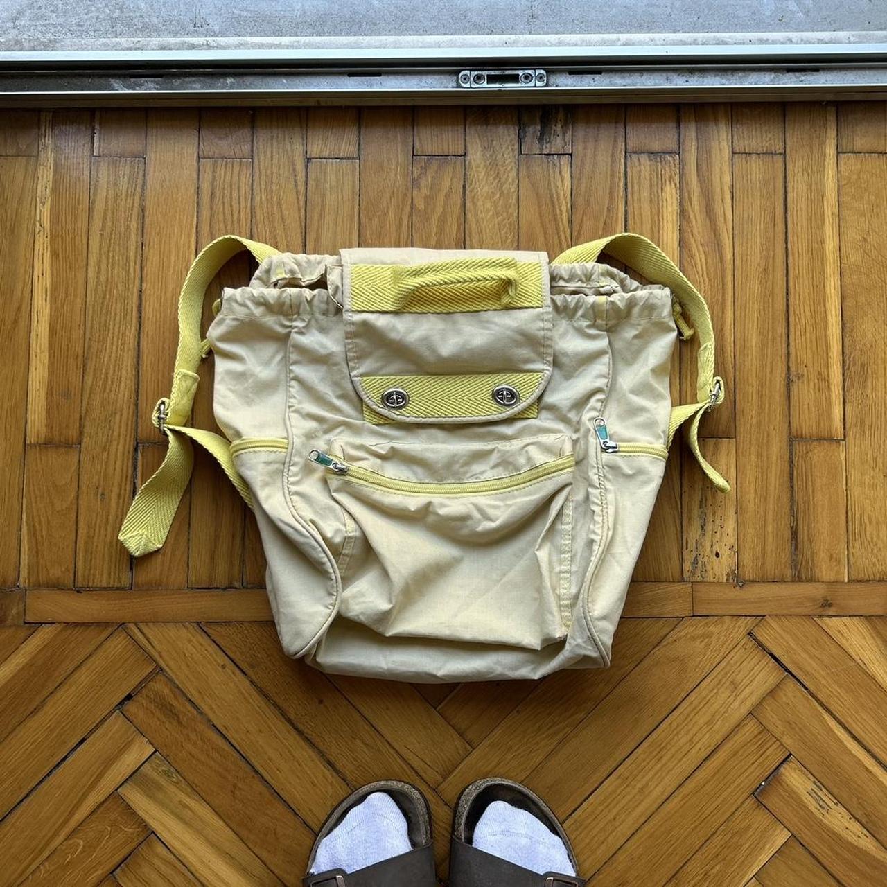 1990s Mandarina Duck Backpack Cream OS