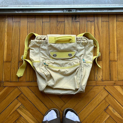 1990s Mandarina Duck Backpack Cream OS