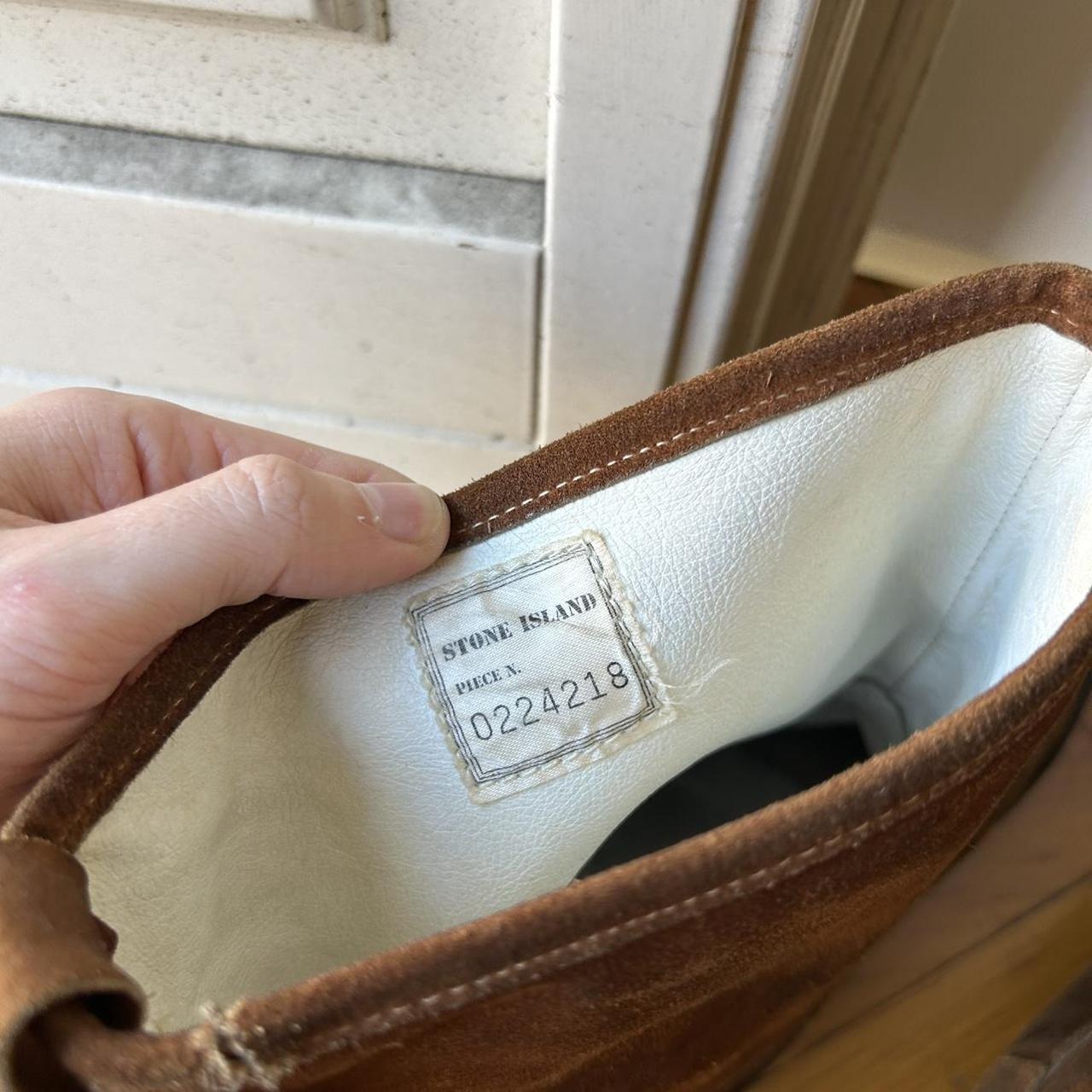 1980s Stone Island Marina Suede Boots Brown UK 10