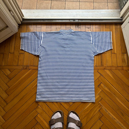 1980s Stone Island Striped T Shirt M